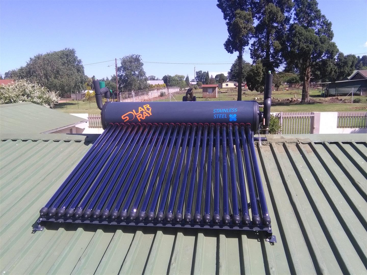 200 liter Solar Ray Geysers